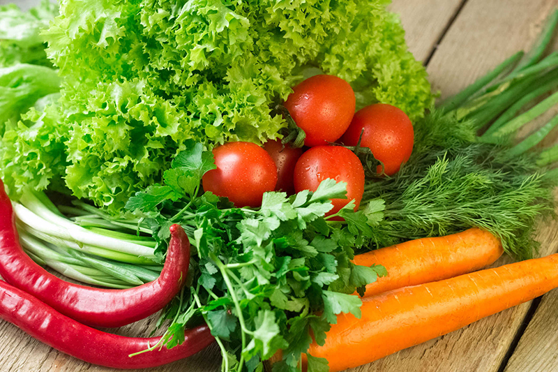 Rau xanh tốt cho người bị bệnh máu nhiễm mỡ