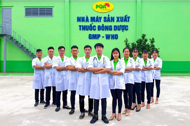 Xưởng sản xuất đạt chuẩn GMP của PQA