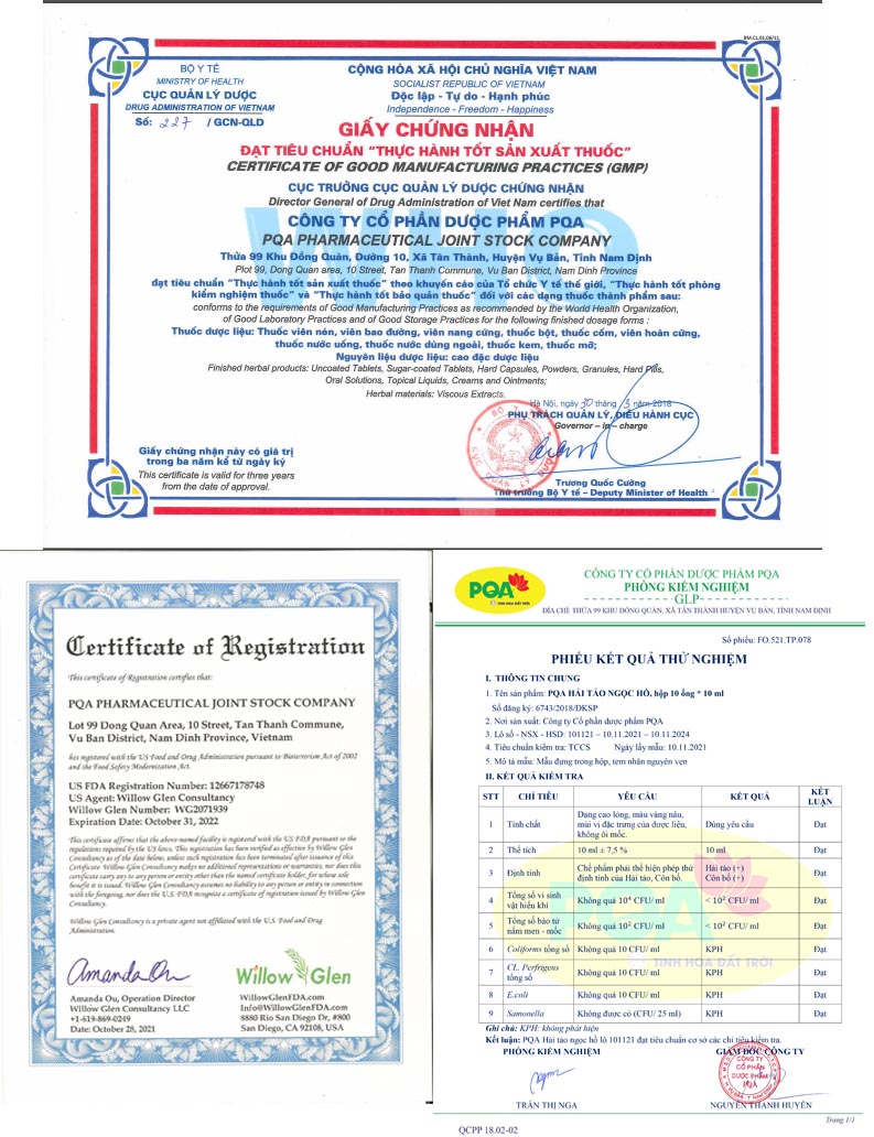 pqa hải tảo ngọc hồ