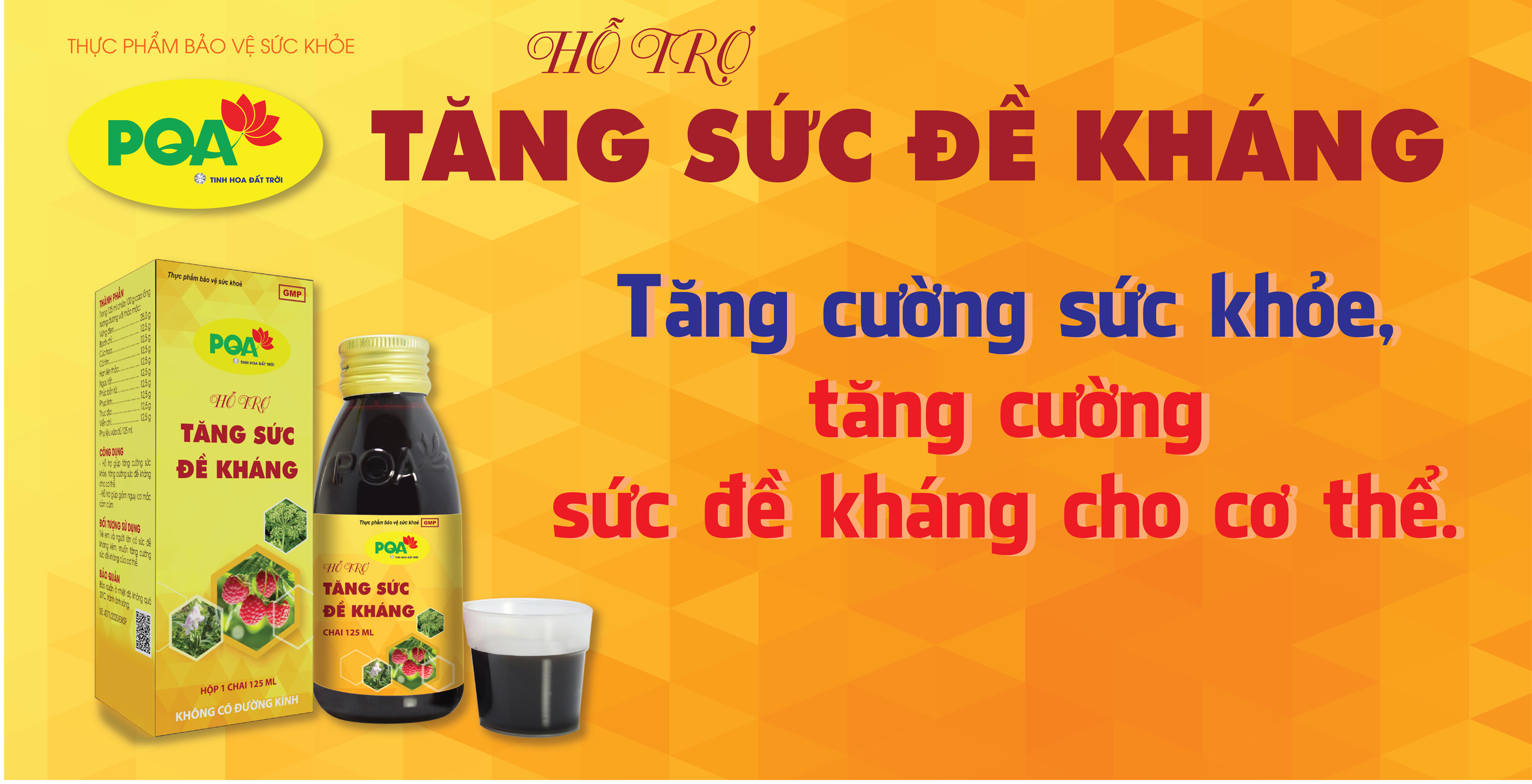 PQA Hỗ Trợ Tăng Cường Sức Đề Kháng